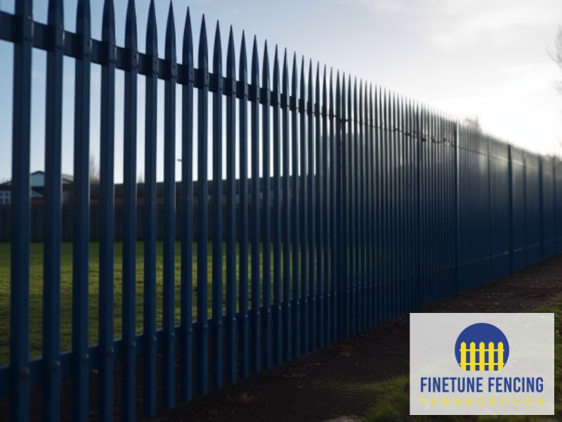 Farnborough Palisade Fencing GU14 Hampshire