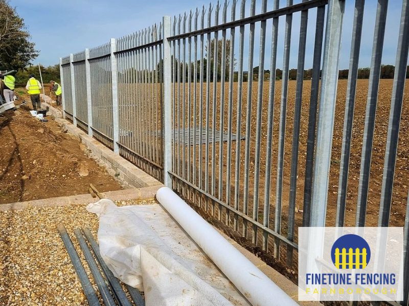Farnborough Palisade Fencing Hampshire GU14