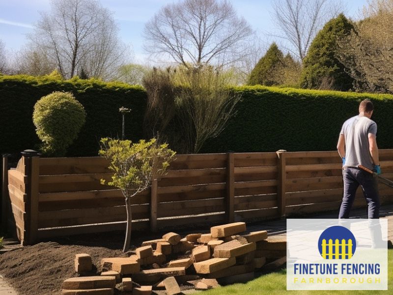Farnborough Wooden Fencing GU14 Hampshire