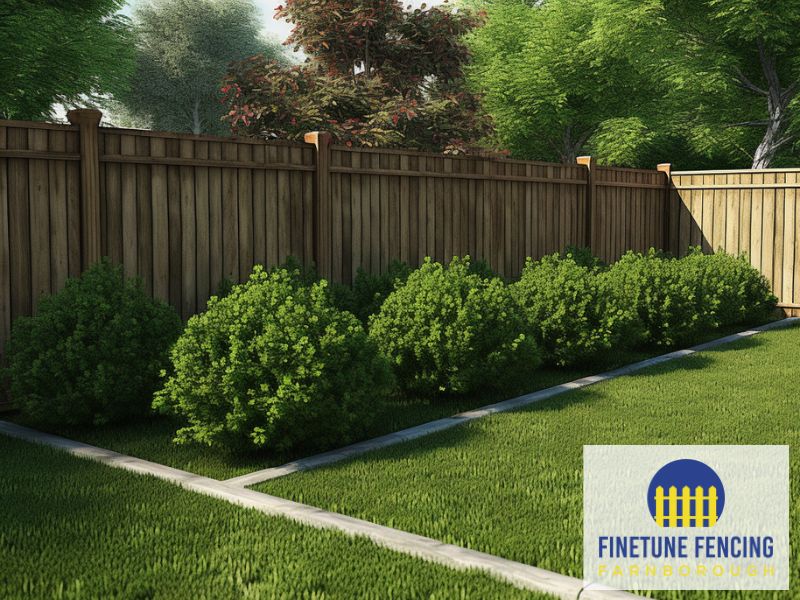 Hampshire Farnborough Wooden Fencing GU14